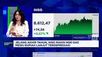 Video: Saham Konglomerat Pesta Akhir Tahun, IHSG Menguat ke 8.600-an