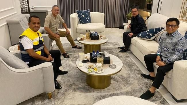 Bahlil, Zulhas, Dasco dan Cak Imin 'Kopi Darat', Ternyata Bahas ini