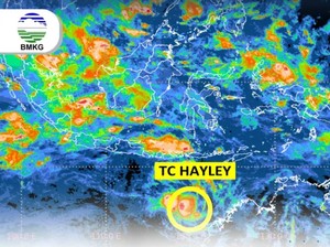 Kabar Siklon Tropis Hayley dan Ada Bibit Siklon Baru 90S, DKI-Jabar Waspada Hujan!
