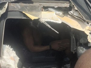 Begini Kondisi Lexus Anthony Joshua usai Kecelakaan Fatal Hantam Truk Lagi Parkir