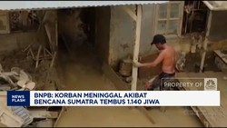 Video: BNPB Catat Korban Meninggal Bencana Sumatra Tembus 1.140 Jiwa
