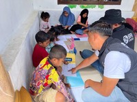 BRI Ajak Anak Terdampak Bencana Banjir di Sumatra Ikut Program Healing