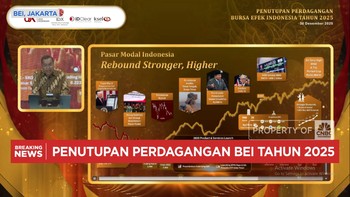 Video: Catatan BEI 2025: Investor 20 Juta - Penggalangan Dana Rp18,1 T