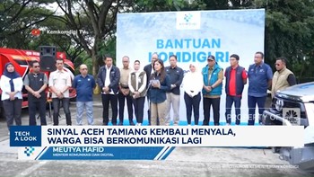 Video: Sinyal Aceh Tamiang Kembali Menyala, Warga Bisa Komunikasi Lagi