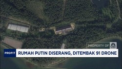 Video: Rumah Putin Diserang, Ditembak 91 Drone