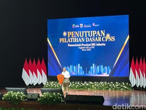 Pramono Tutup Pelatihan Dasar CPNS 2025, Ingatkan Jaga Integritas