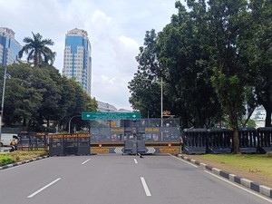 Ada Demo Buruh, Jalan Medan Merdeka Selatan Jakpus Ditutup Sebagian