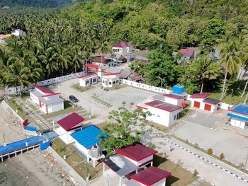 Kampung Nelayan Merah Putih Toli-Toli di Sulawesi Tengah. (Dok. KKP)