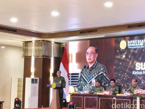 Ketua MA: Jumlah Hakim Sangat Sedikit Dibanding Perkara yang Ditangani