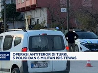Video: Operasi Antiteror di Turki, 3 Polisi & 6 Militan ISIS Tewas