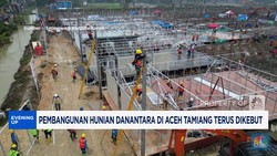 Video: Pembangunan Huntara di Aceh Tamiang Terus Dikebut