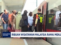 Video: Ribuan Wisatawan Malaysia Ramai Menjajal Whoosh
