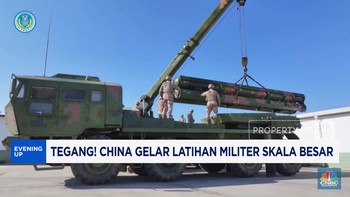 Video: Tegang! China Gelar Latihan Militer Skala Besar