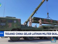 Video: Tegang! China Gelar Latihan Militer Skala Besar