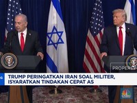 Video: Trump Peringatkan Iran Soal Militer, Isyaratkan Tindakan Cepat