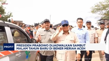 Video: Prabowo Sambut Malam Tahun Baru Bersama Rakyat Aceh