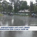 Video: Jabodetabek Hati-hati, BMKG Beri Peringatan Dini Hujan Lebat