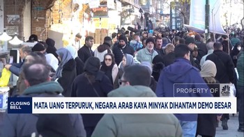 Video: Mata Uang Terpuruk, Negara Arab Kaya Minyak Dihantam Demo Besar