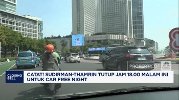 Catat! Sudirman-Thamrin Tutup Jam 18.00 Malam Ini Untuk Car Free Night