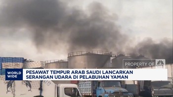 Video: Pesawat Tempur Arab Saudi Serang Pelabuhan Yaman