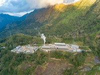PLTP Sokoria di Ende, Nusa Tenggara Timur (NTT) yang dioperasikan KS Orka Renewables Pte Ltd. (Dok. KS Orka Renewables Pte Ltd)