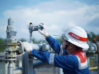 Produksi migas di Pertamina EP Prabumulih Field tahun 2025 melampaui target, bahkan produksi di 31 Desember menembus 11.024 barel per hari (bph). (PT Pertamina EP)