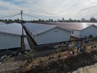 Top! Waskita Karya Tuntaskan Pembangunan Puluhan Huntara di Aceh