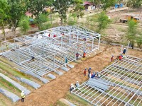 Dukung Pemulihan Pascabencana di Sumatra, WEGE Bangun Hunian Modular