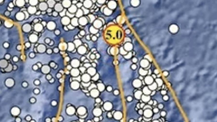 Info Gempa Mag:5.0. (BMKG)