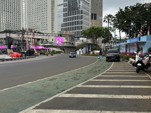 Video: Potret Jalanan Jakarta Lengang di Awal Tahun 2026