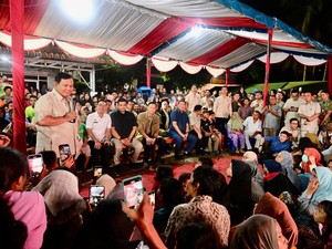 Janji Prabowo Tak Akan Tinggalkan Korban Bencana
