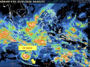 BMKG Deteksi Siklon IGGY di Samudra Hindia, Dampaknya Sampai ke Jatim!