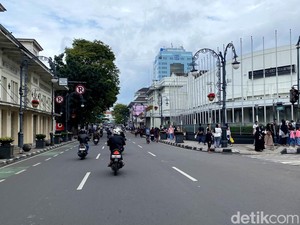 Suasana Bandung di Hari Pertama Tahun 2026