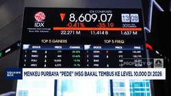Video: 2026, Menkeu Purbaya Pede IHSG Bakal Tembus ke Level 10.000