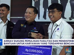 Airnav Distribusikan Bantuan Untuk Karyawan yang Terdampak Bencana