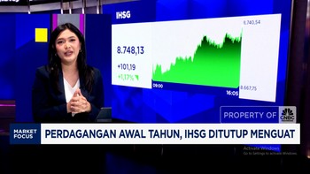 Video: Awal Tahun 2026, IHSG Ditutup Menguat Lebih Dari 1% ke 8.748