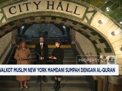 Video: Walkot Muslim New York di Sumpah - Bulgaria Ubah Mata Uang