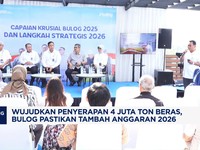 Wujudkan Penyerapan 4 Juta Ton Beras, Bulog Pastikan Tambah Anggaran