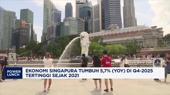 Video: Ekonomi Singapura Tumbuh 5,7% di Q4-2025, Tertinggi Sejak 2021