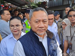 Menko Pangan-Mendag Sidak Harga Bahan Pokok di Pasar Simongan Semarang