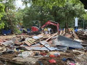 Pemkot Parepare Bongkar Paksa Rumah Warga di Lahan Eks Pasar Seni