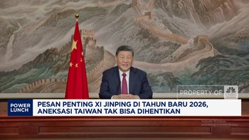 Video: Xi Jinping di Tahun Baru 2026: Aneksasi Taiwan Tak Bisa Disetop