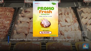 Video: Promo Transmart! Ayam Broiler Beli 1, Gratis 1