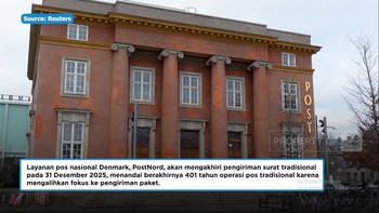 Video: Usai Beroperasi 401 Tahun, Pos Denmark Setop Pengiriman Surat