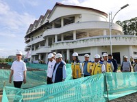 Wakil Presiden Republik Indonesia (Wapres) Gibran Rakabuming, menutup Tahun 2025 dengan melanjutkan kunjungan kerja hari kedua di Ibu Kota Nusantara (IKN), Rabu (31/12/2025). (Humas Otorita IKN)