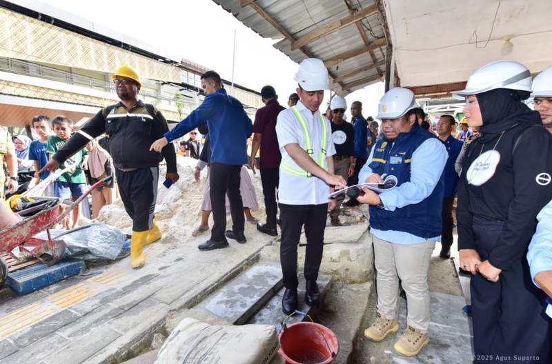 Wakil Presiden Republik Indonesia (Wapres) Gibran Rakabuming, menutup Tahun 2025 dengan melanjutkan kunjungan kerja hari kedua di Ibu Kota Nusantara (IKN), Rabu (31/12/2025). (Humas Otorita IKN)