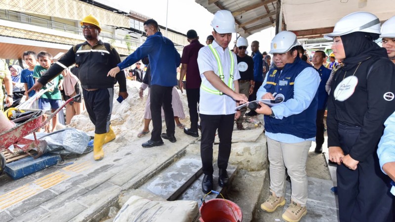 Wakil Presiden Republik Indonesia (Wapres) Gibran Rakabuming, menutup Tahun 2025 dengan melanjutkan kunjungan kerja hari kedua di Ibu Kota Nusantara (IKN), Rabu (31/12/2025). (Humas Otorita IKN)