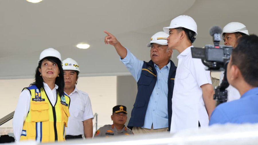 Wakil Presiden Republik Indonesia (Wapres) Gibran Rakabuming, menutup Tahun 2025 dengan melanjutkan kunjungan kerja hari kedua di Ibu Kota Nusantara (IKN), Rabu (31/12/2025). (Humas Otorita IKN)