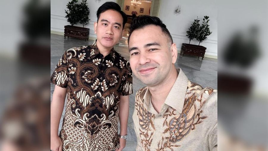 Wapres Gibran Rakabuming Raka dan Raffi Ahmad. (Instagram/raffinagita1717)