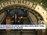 Video: Zohran Mamdani Resmi Dilantik Jadi Wali Kota New York